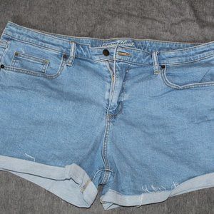 Mom denim shorts